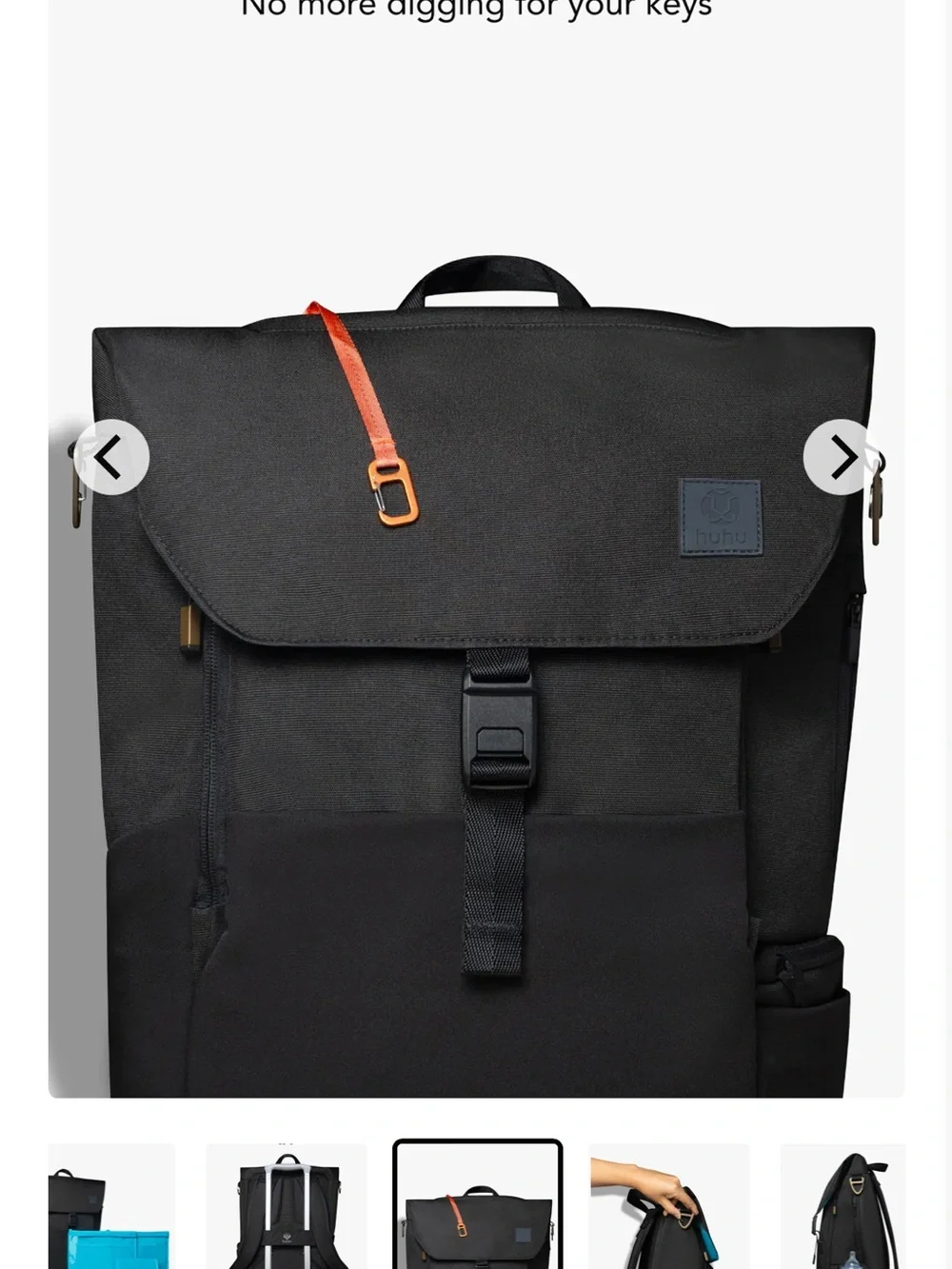 🩵 Huhu Everyday Diaper Backpack Great Men’s Diaper Bag